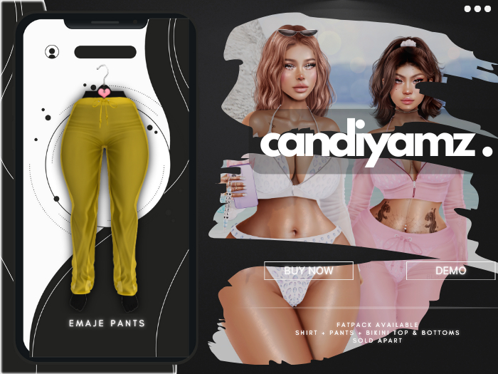 *CY* Emaje . Banana . Pants // (Add)