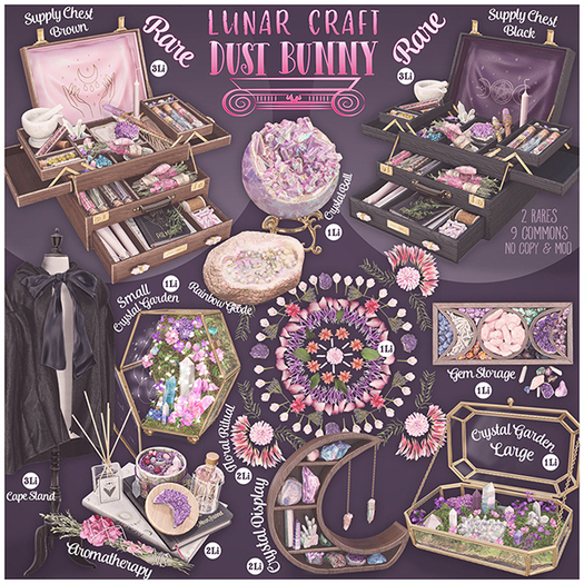 dust bunny . supply chest . black . RARE