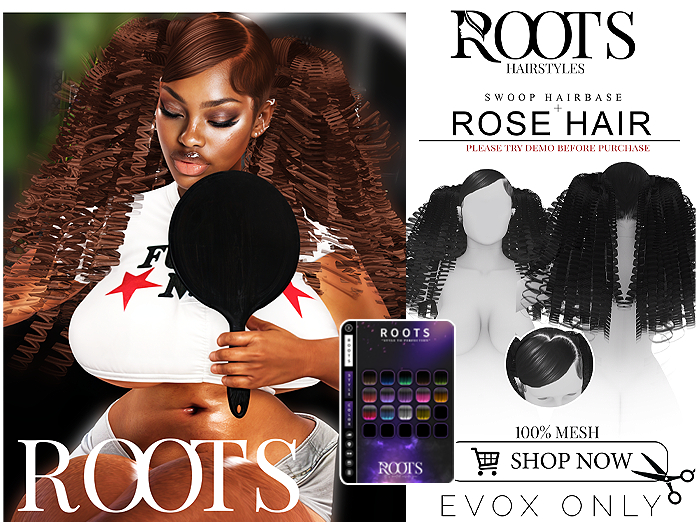 ROOTS. Rose Hair [ROOTS PACK]