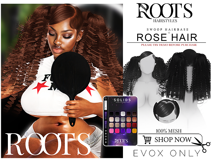 ROOTS. Rose Hair [SOLIDS PACK]