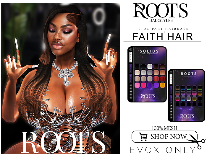 ROOTS. Faith Hair [MEGAPACK]