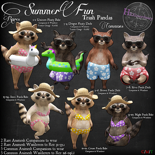 11. *HEXtraordinary* Cream Panda Babe- Companion