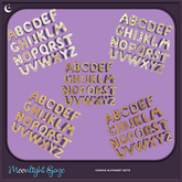 *MG* Cookie Alphabet Sets