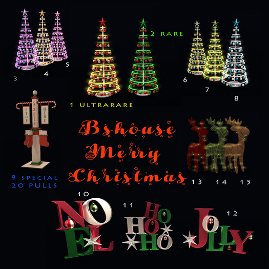01 BSHouse-"MERRY CHRISTMAS" - ULTRARARE