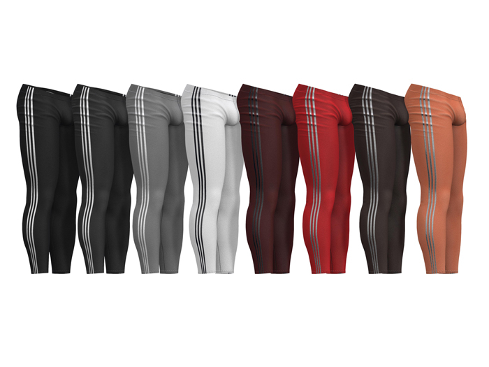 TwoSided Basic Gym Leggings pack 1