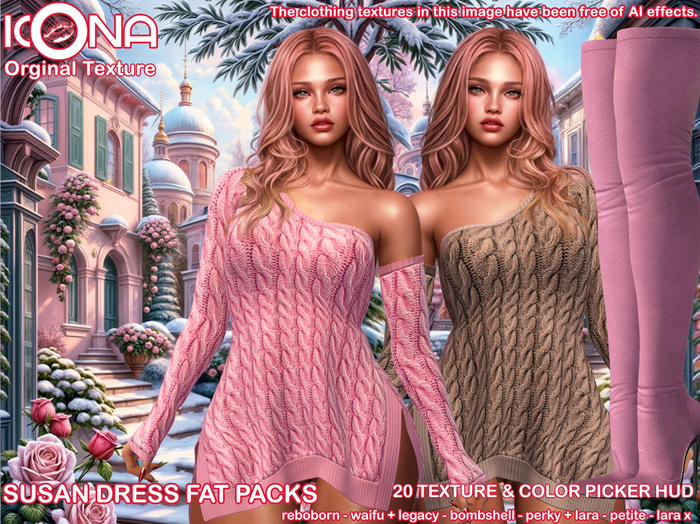 DEMO SUSAN DRESS & HIGH BOOTS FAT PACK -2