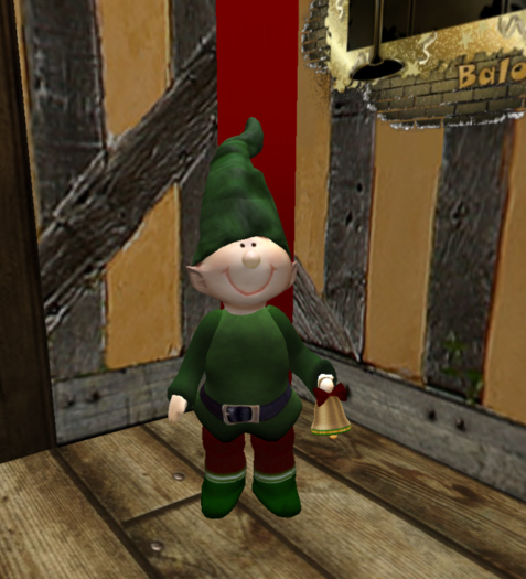 Elf with bell Christmas