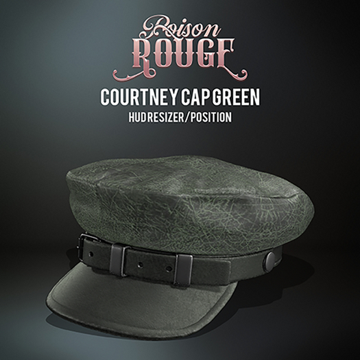 POISON ROUGE Courtney Cap Green