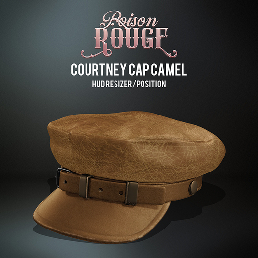 POISON ROUGE Courtney Cap Camel