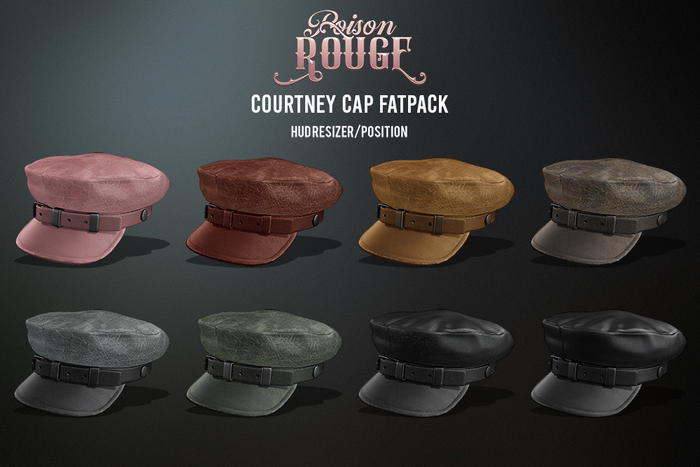 POISON ROUGE Courtney Cap FATPACK 