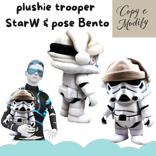 (AL) plushie trooper StarW & Pose hold