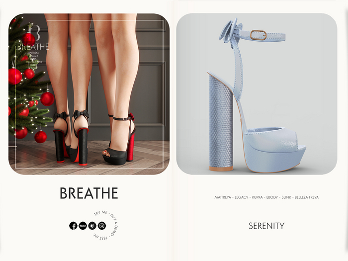 [BREATHE]-Rinoka Heels-Serenity-For-(Maitreya Lara, Legacy, Kupra, eBody, Slink and Belleza Freya)