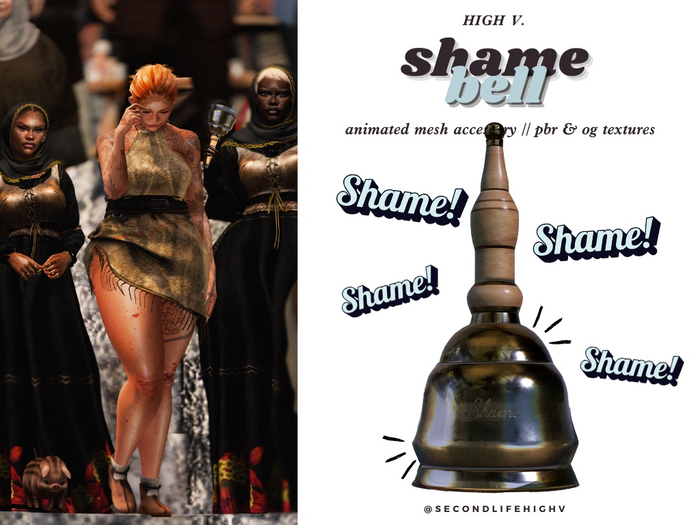[high v.] shame bell unpacker (add)