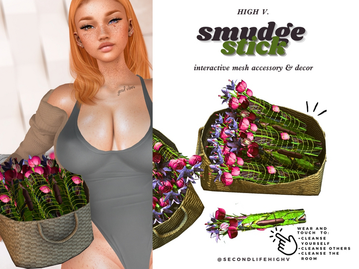 [high v.] self love smudge stick unpacker (add)