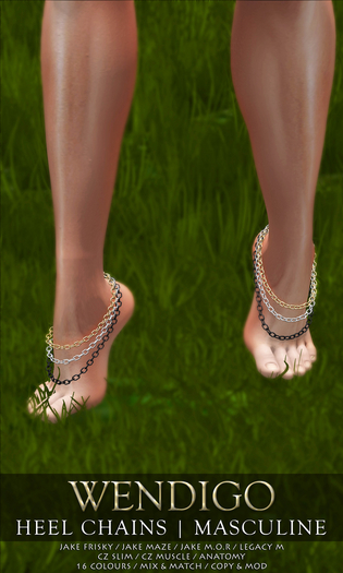 Wendigo - Heel Chains [Masculine]