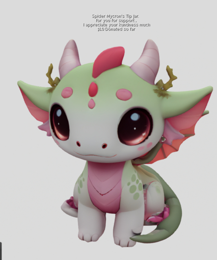 Creature 001 tip jar