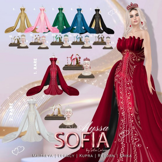15. SOFIA. Alyssa Crown Emerald (BOX)