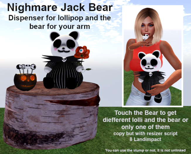 C.M.D. - Nightmare Jack Baer dispenser NEW VB