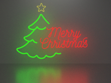 Merry Christmas 16 neon sign Full Permission