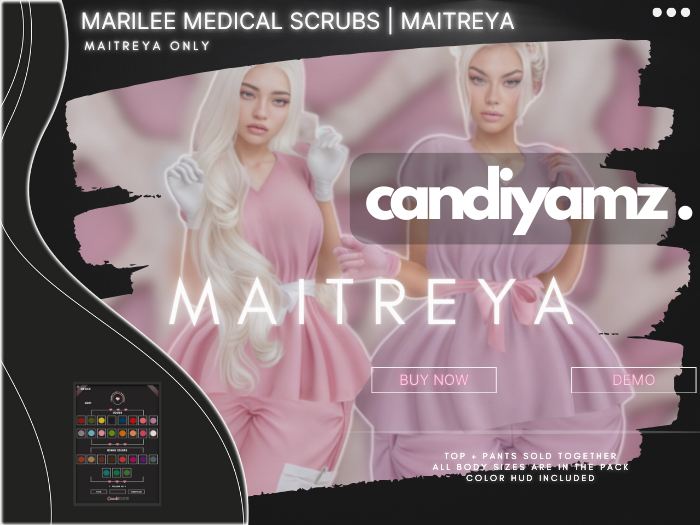 *CY* MariLee . Medical Scrubs . Maitreya :: (Add)