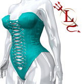 Teal Corset Maitreya