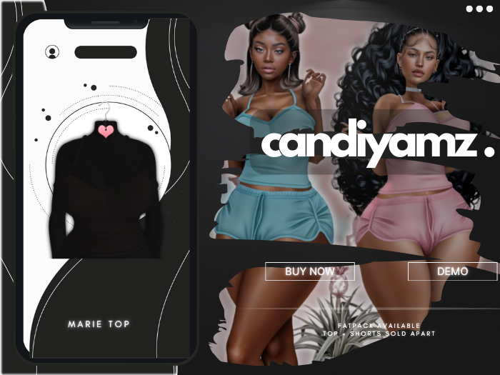 *CY* Marie . Blackberry . Top // (Add)