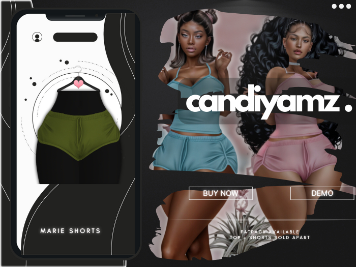 *CY* Marie . Avocado . Shorts // (Add)