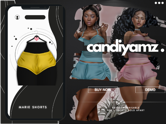 *CY* Marie . Banana . Shorts // (Add)