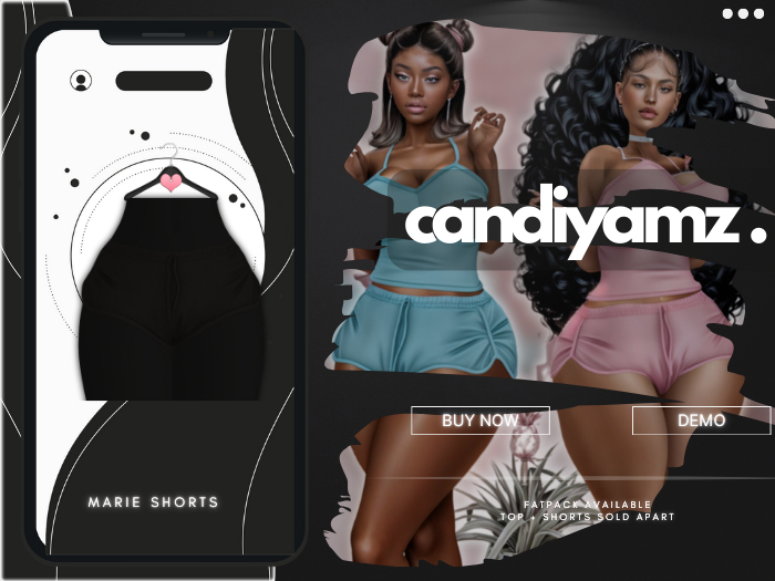 *CY* Marie . Blackberry . Shorts // (Add)