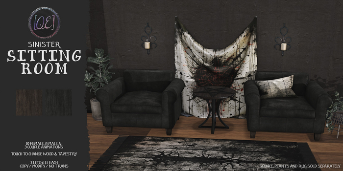 [QE Home] Sinister Sitting Room