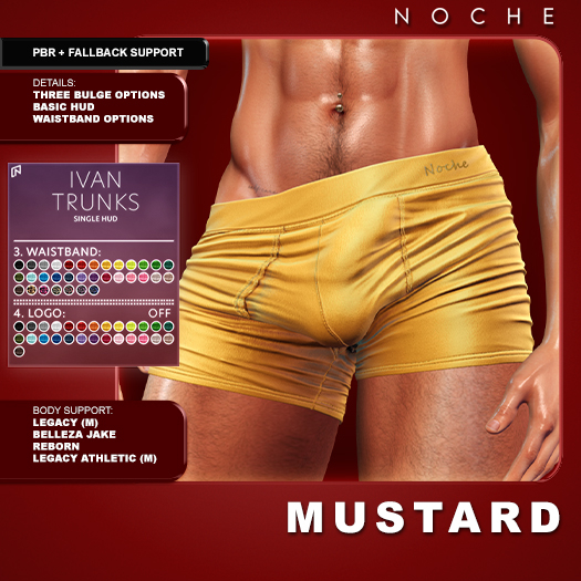 Noche. Ivan Trunks Mustard