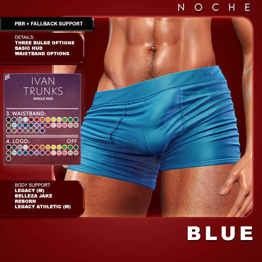 Noche. Ivan Trunks Blue