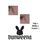 // bunweena \\ lil dagger! - dark eye tattoo
