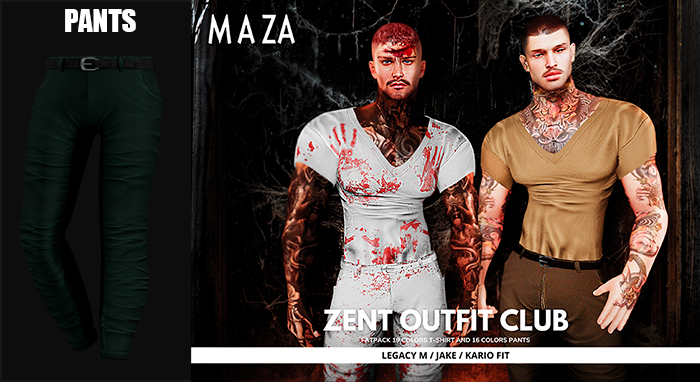 MAZA // ZENT  CLUB PANTS // OLIVE