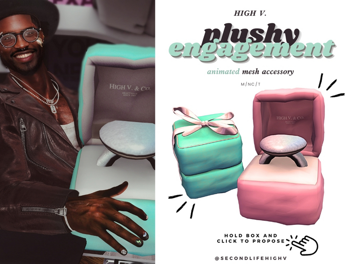 [high v.] plushy wedding ring unpacker (add)