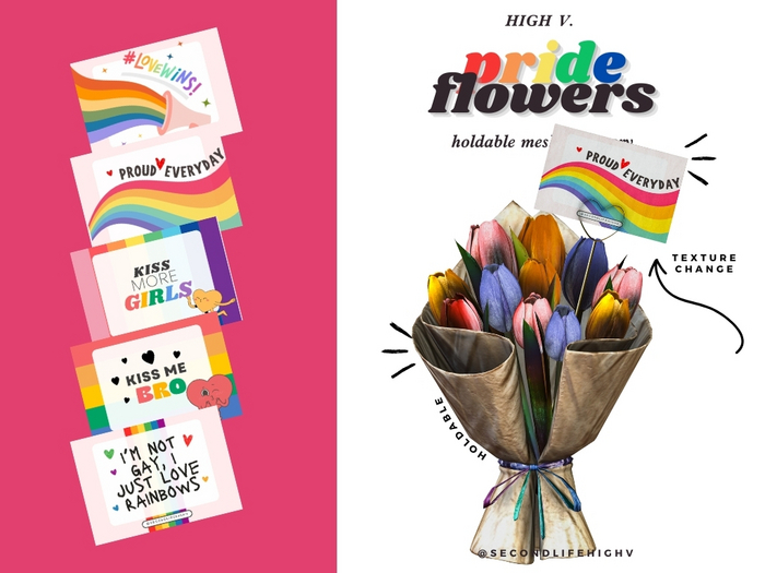 [high v.] Pride Flowers 