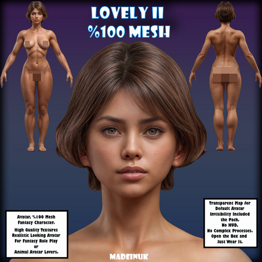 MADEINUK - Lovely II - Mesh Avatar