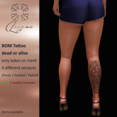 [LinoMi] BOM Tattoo - dead or alive