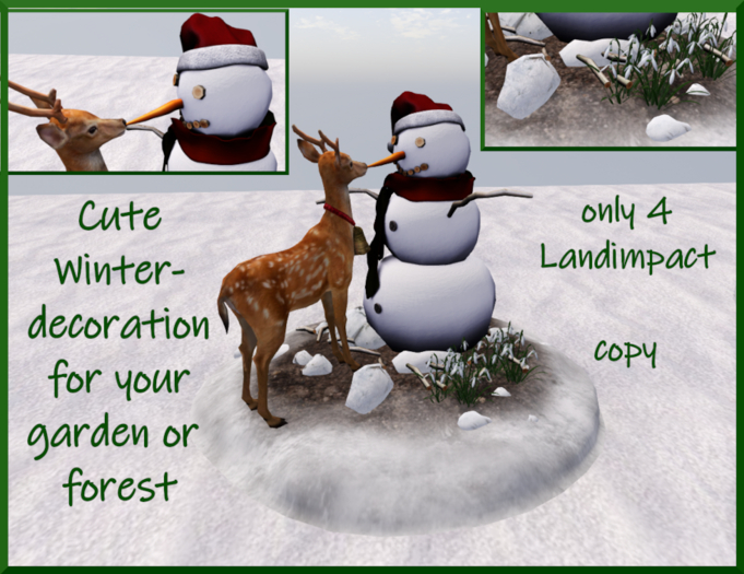 C.M.D. - Deer stole the snowman's  nose VB