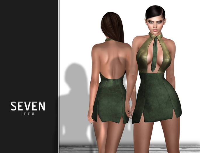 SEVEN - Inna Dress (green)