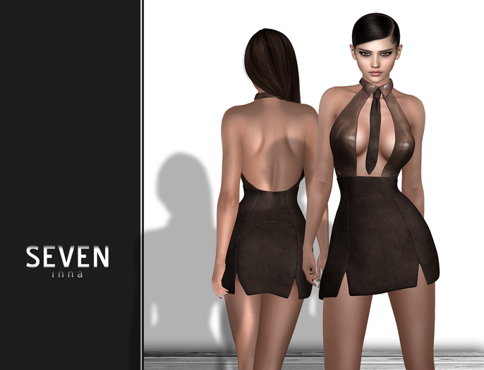 SEVEN - Inna Dress (brown)
