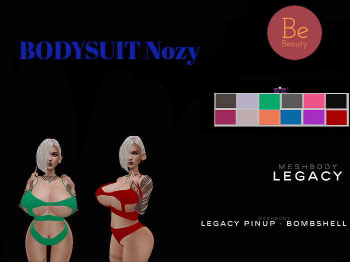Be Beauty-Bodysuit Nozy-Legacy&Pinup x Bombshell