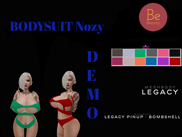 Be Beauty-Bodysuit Nozy-Legacy&Pinup x Bombshell-Demo