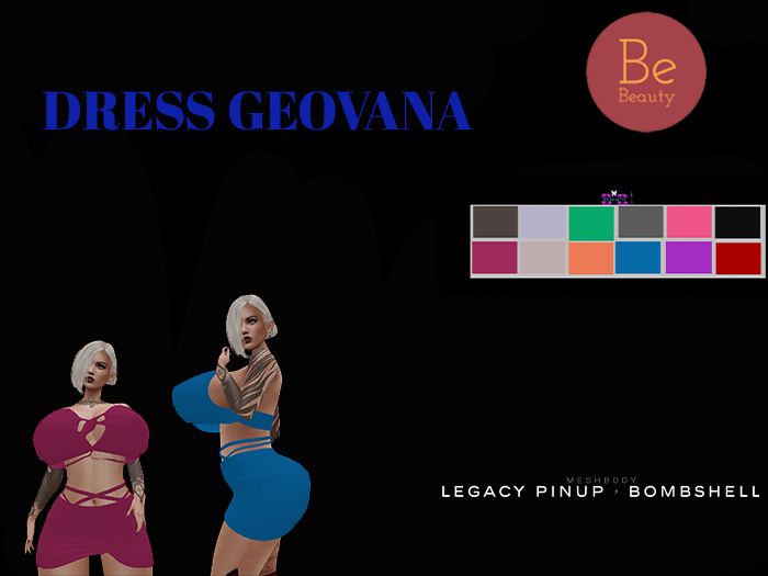 Be Beauty-Dress Geovana-Legacy Pinup x Bombshell