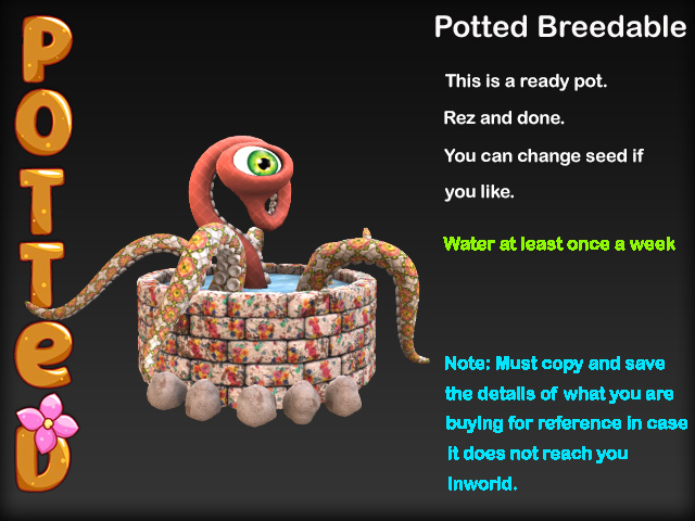 Potted ~ Karnivore Wishing Well Pot - LE Pozo de los Deseos