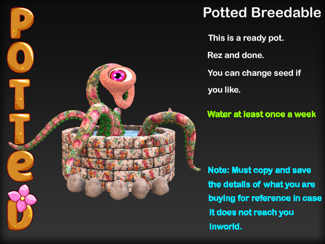Potted ~ Karnivore Wishing Well Pot - LE Pozo de los Deseos 1