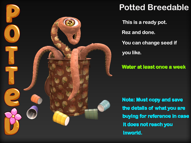 Potted ~ LE Bin Bash Karnivore Pot - Jubilee
