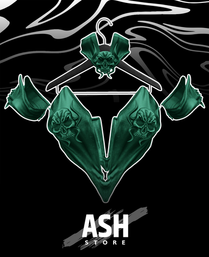 ASH. Huntress Top MERMAID