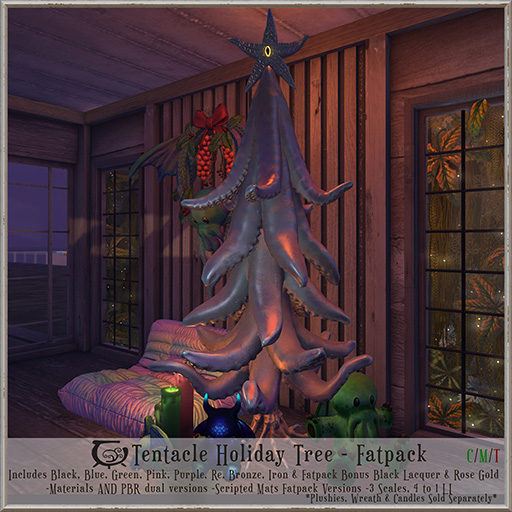 [CC] Tentacles Holiday Tree Set- Fatpack