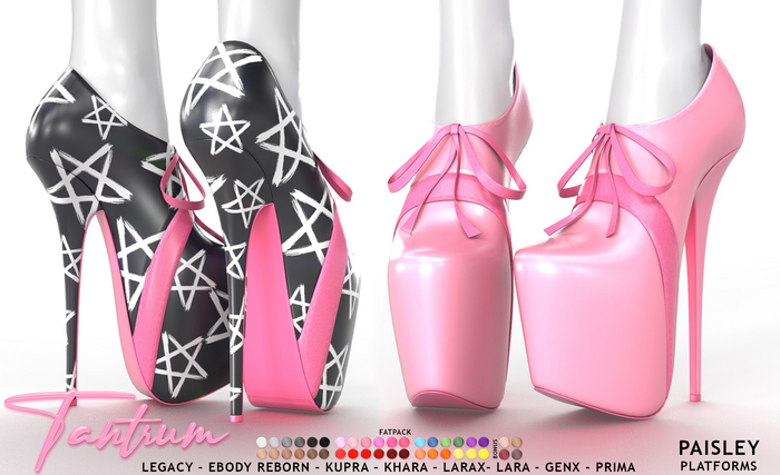 Tantrum - Paisley Platforms - Fatpack